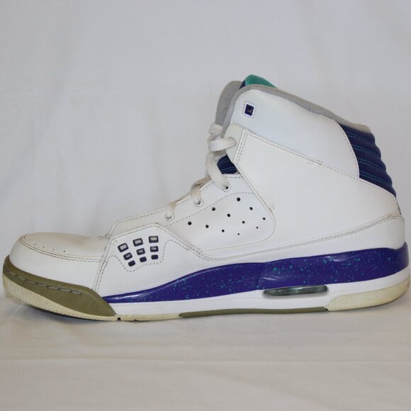 Nike Air Jordan SC 1 White Grape Jumpman Sneakers Basketball Shoes Men\'s 13